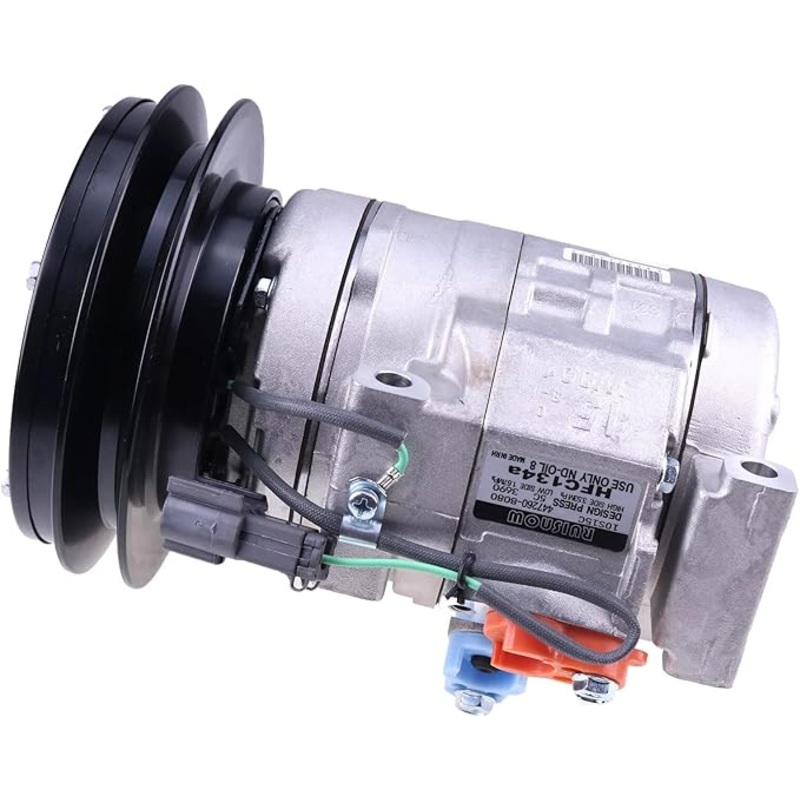 10S15C Air Conditioning Compressor 4436025 for John Deere Excavator 450CLC 600CLC 800C 450DLC 650DLC 850DLC