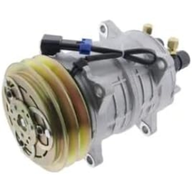Aftermarket Seltec TM-13HD 135mm 2 Groove 12V A/C Compressor WR28164 140614 241310 137838 102-574 for Tractor Windrower Telehandler Loader Sprayer
