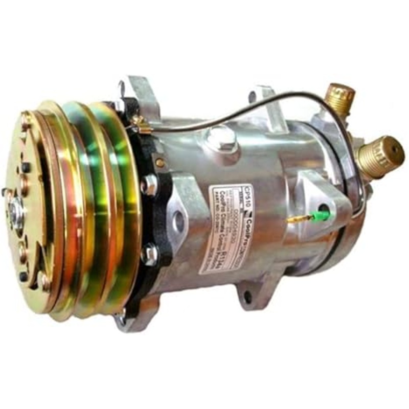 SD510 A/C Compressor K307237 for CASE Tractor 1394 1494 1594 9110 9130 9150 9170 9180 9190 9210