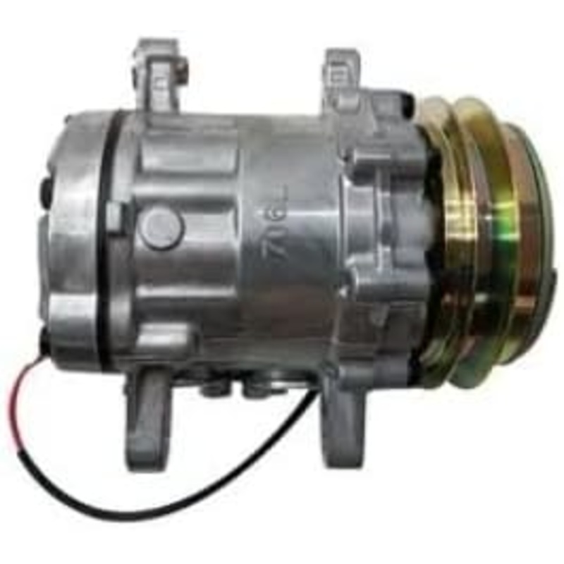 SD7B10 12V A/C Compressor 172B11-18100 for Yanmar Excavator VIO80 VIO82 VIO33 SV100-2B SV100-2A VIO80-1A