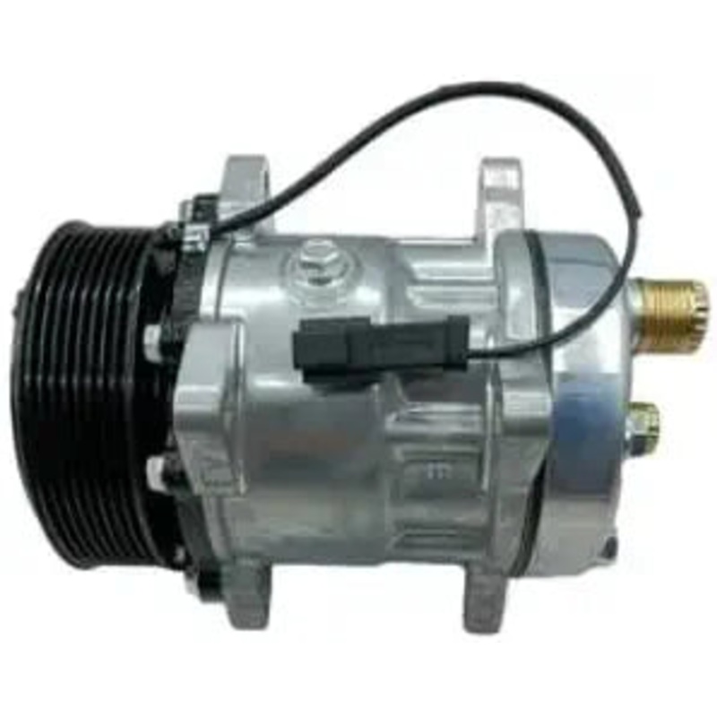 SD7H13 A/C Compressor ER368212 for John Deere Engine 4045 Tractor 5075GF 5075GN 5075GV 5080G 5090G 5090GF 5090GH 5090GV 5100GF 5100GV