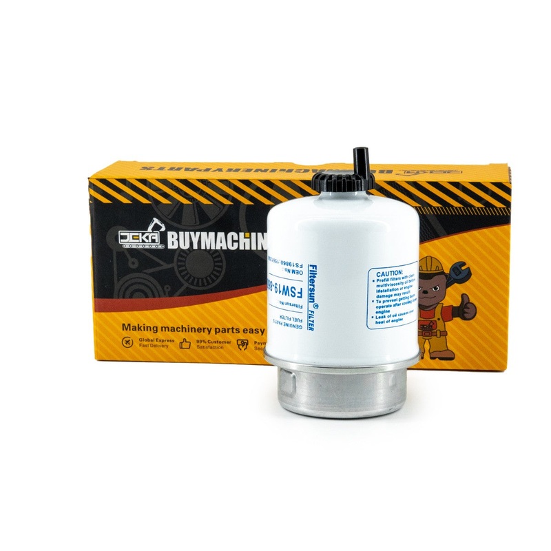 Fuel Water Separator 1561200 156-1200 Compatible for Caterpillar CAT 901C 902C 903C 414E 416E 420F 216B3 216B 226B3 Replacement