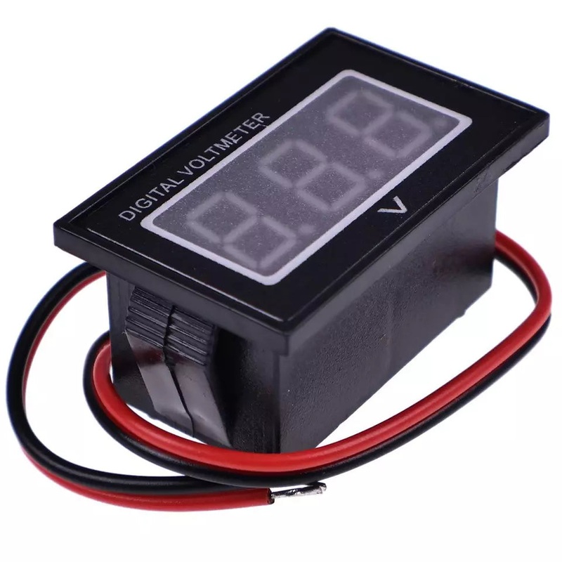V40D 12V 2.5-30V LED Voltage Meter DC Auto Gauge Digital Voltmeter