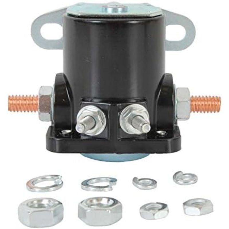 12V 100A 4-Terminal Starter Solenoid A21481 for CASE Engine 188 A301D Tractor 1030 430 530 700 800 900 930 940