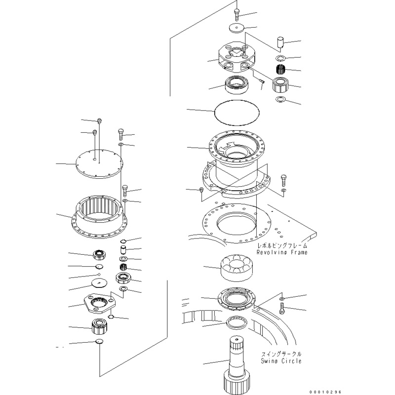 208-26-00220 Swing Motor Repair Kit for PC 400-7 Komatsu