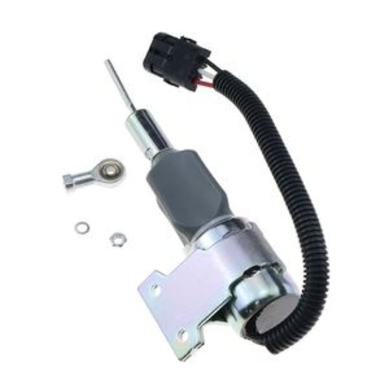 24V Fuel Shut Off Solenoid 3932329 SA-4891-24 for Cummins 5.9L 6BT Engine