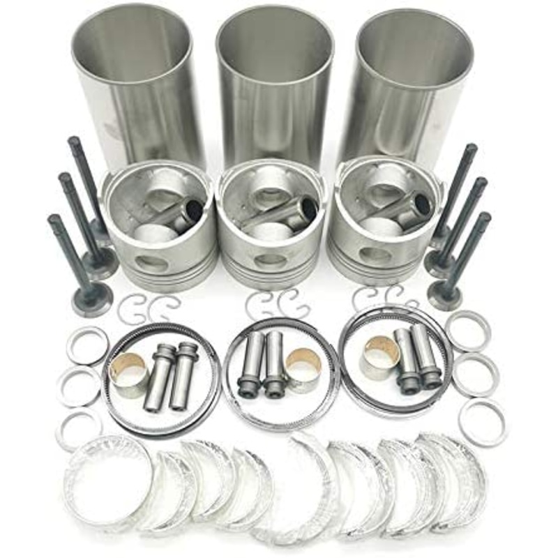 Overhaul Rebuild Kit for Isuzu 3KC1 PA 980CC Mini-Excavator and Skid Steer Loader