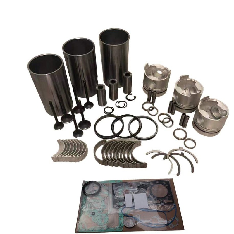 Overhaul Rebuild Kit for Kubota D1402 D1402BA D1402 IDI Engine Mustang 342 Skid Steer Loader Bobcat 225