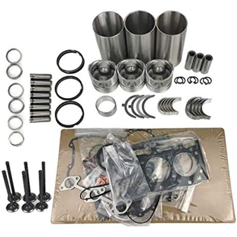 Overhaul Rebuild Kit for Mitsubishi S3L2 Engine TORO Reelmaster 5300-D Fairway Mower