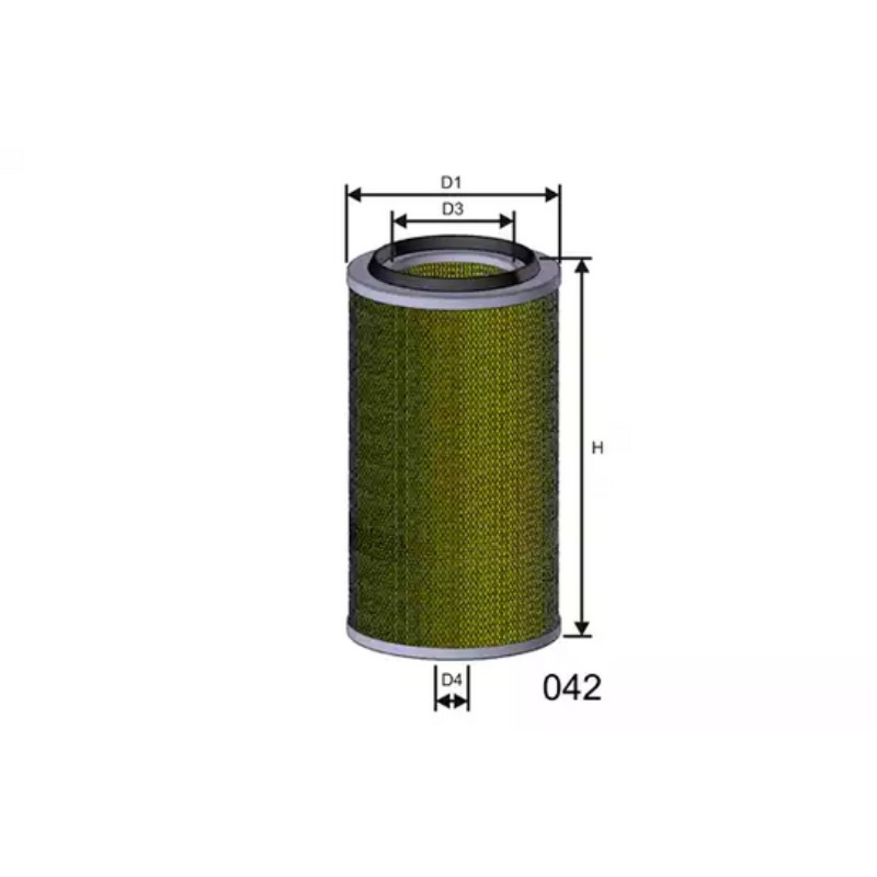 08016976 Air Filter FIAT  8016976 IVECO  08016976 JOHN DEERE  AT49022