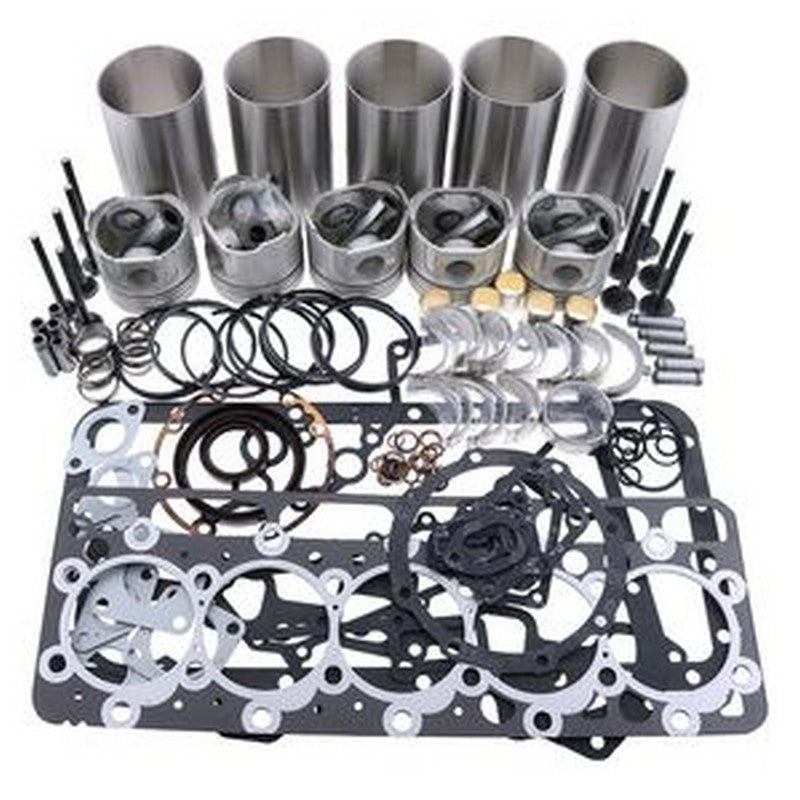 5 Cylinder Overhaul Rebuild Kit for Kubota F2302 Engine