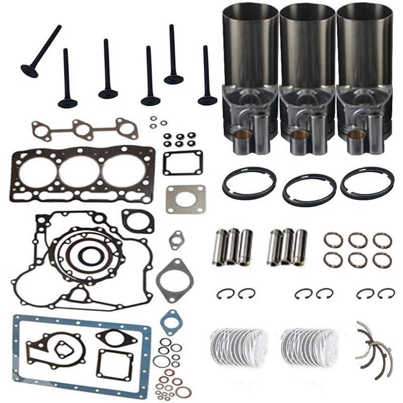Overhaul Rebuild Kit for Yanmar 3TN75 Engine F17 FX17 FX16 Tractor