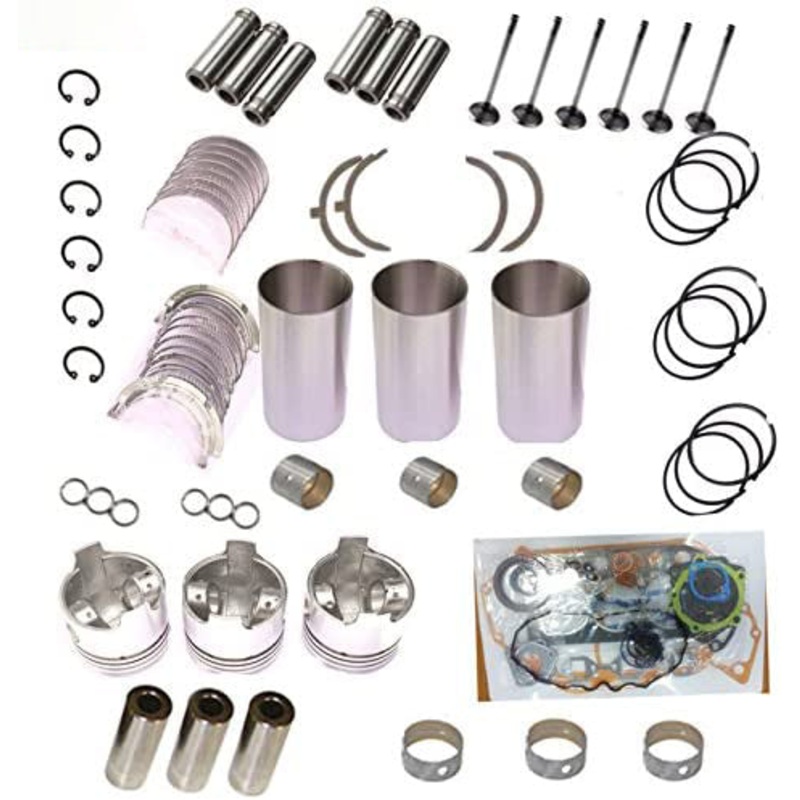 Overhaul Rebuild Kit for Yanmar 3TNE78 Engine Kobelco SK025 Z63 Excavator