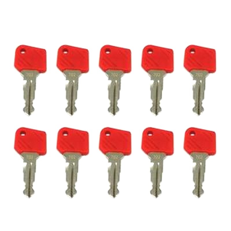 Red Electric Stapler Ignition Key 702 26906870 for Jungheinrich Forklift EFG110 EFG216KN EFG320N
