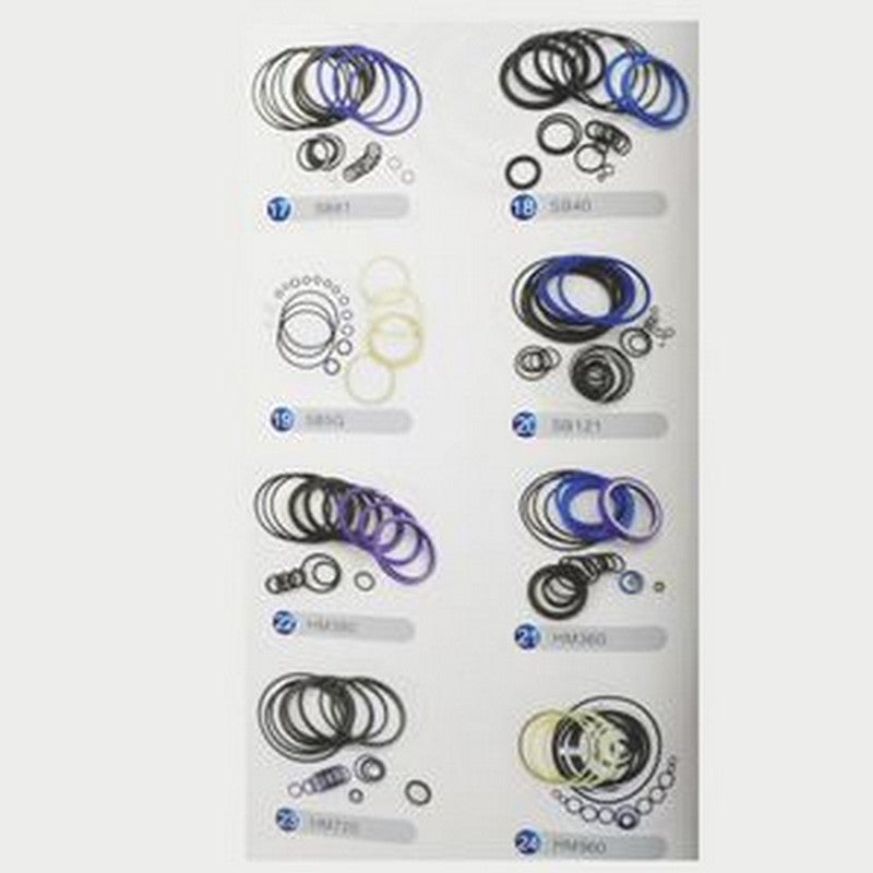 For SB121 Hammer Breaker Cylinder Seal Kit
