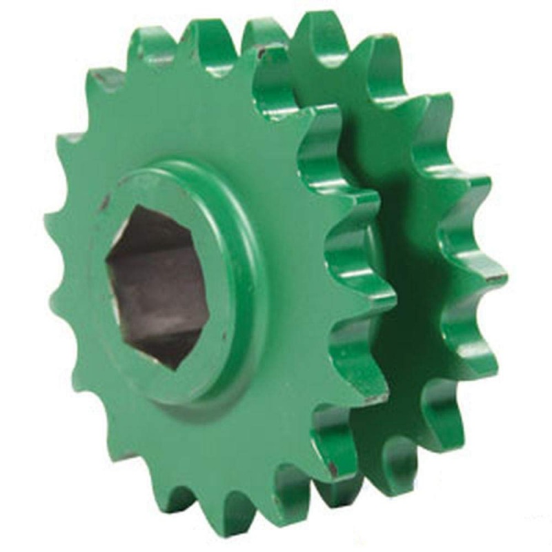 AE39301 New Main Drive Double Sprocket 17/17 Tooth Fits John Deere 330