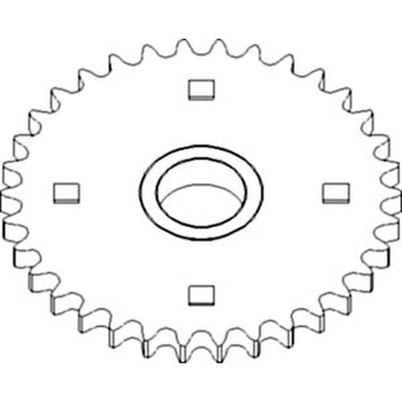 AH116232 Fits JD Combine Upper Slip Clutch Sprocket CTS 9400 9410 9450 9500 +