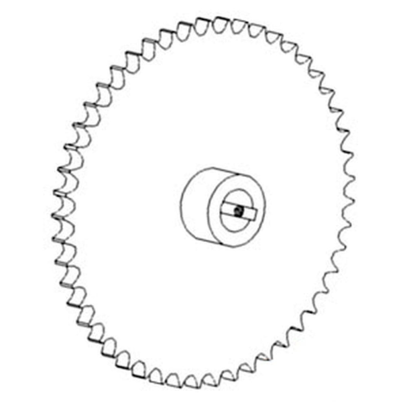 AH125070 Fits JD Grain Tank Cross Auger Sprocket CTS 9400 9410 9450 9500 9501 +