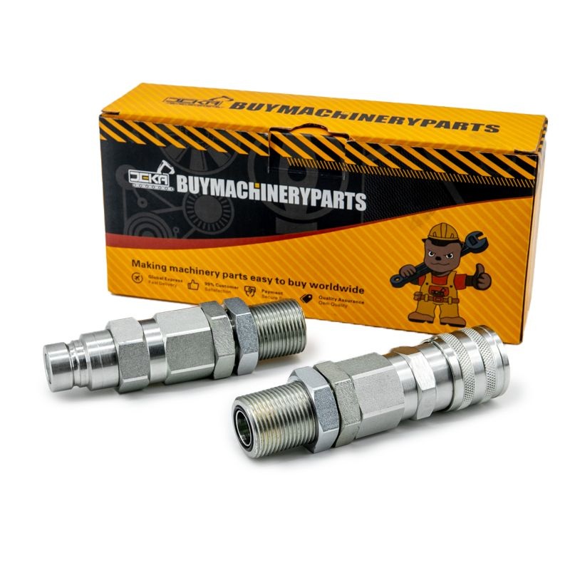 Hydraulic Quick-Connect Coupler AT312877 KV13884 for John Deere 332 326D 280 332D 325 333D 270 328 328D 260