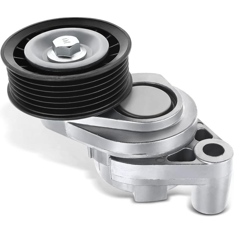 Belt Tensioner Assembly with Pulley For Chevrolet Camaro 1998-2002 & Pontiac Firebird 1998-2002, GTO 2004-2006, V8 5.7L 6.0L, Replace92111701, 12560344