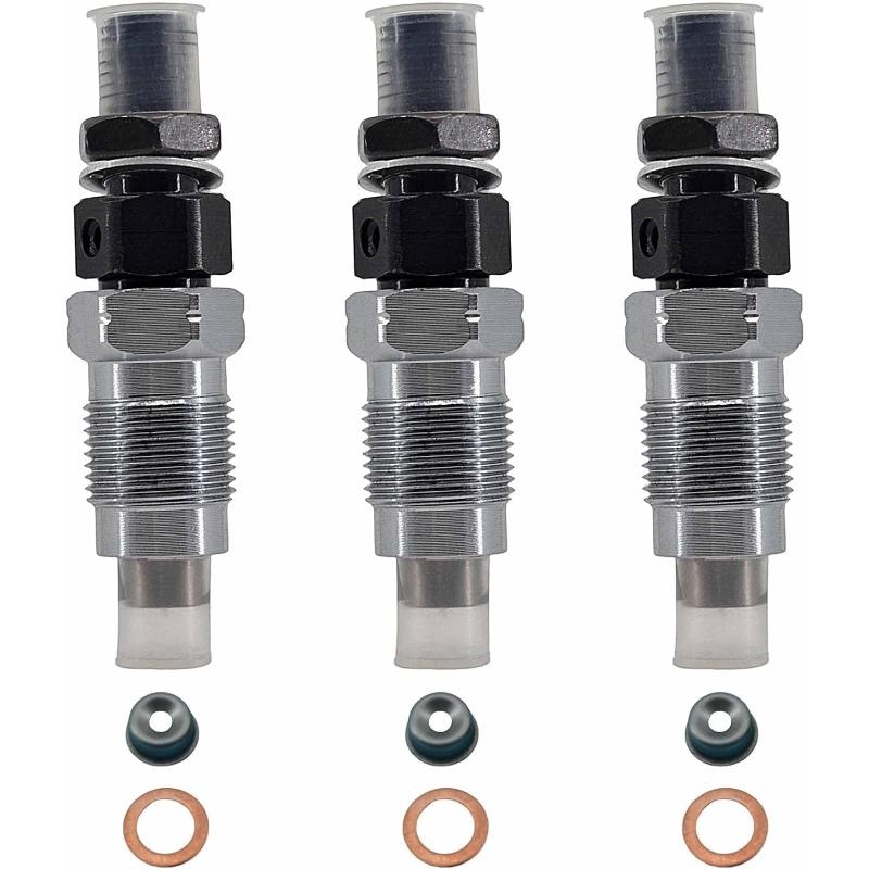 Fuel Injectors 16082-53900 16082-53903 Compatible With Kubota D1403 D1503 D1703 V2203 Engine Parts3PCS