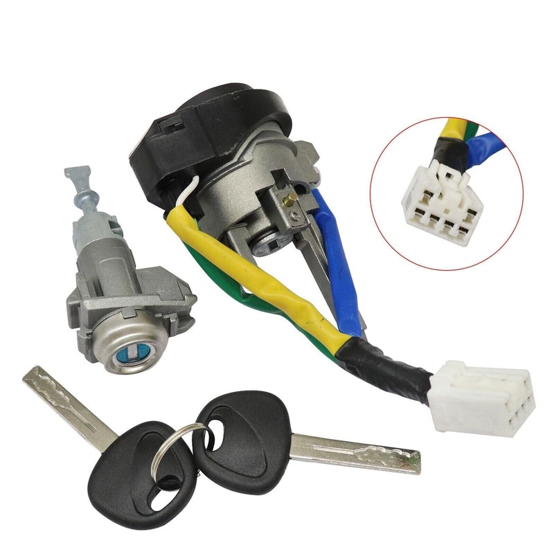 Ignition Lock Cylinder Switch with 2 Keys 81900-1WK00 for 11-15 Optima 13-17 Rio