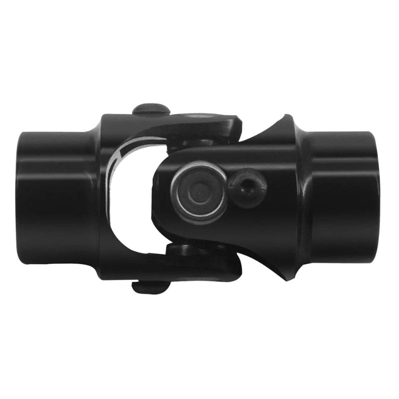 3/4 Round x 3/4 36 Spline Steering Shaft U Joint Universal Coupling Black