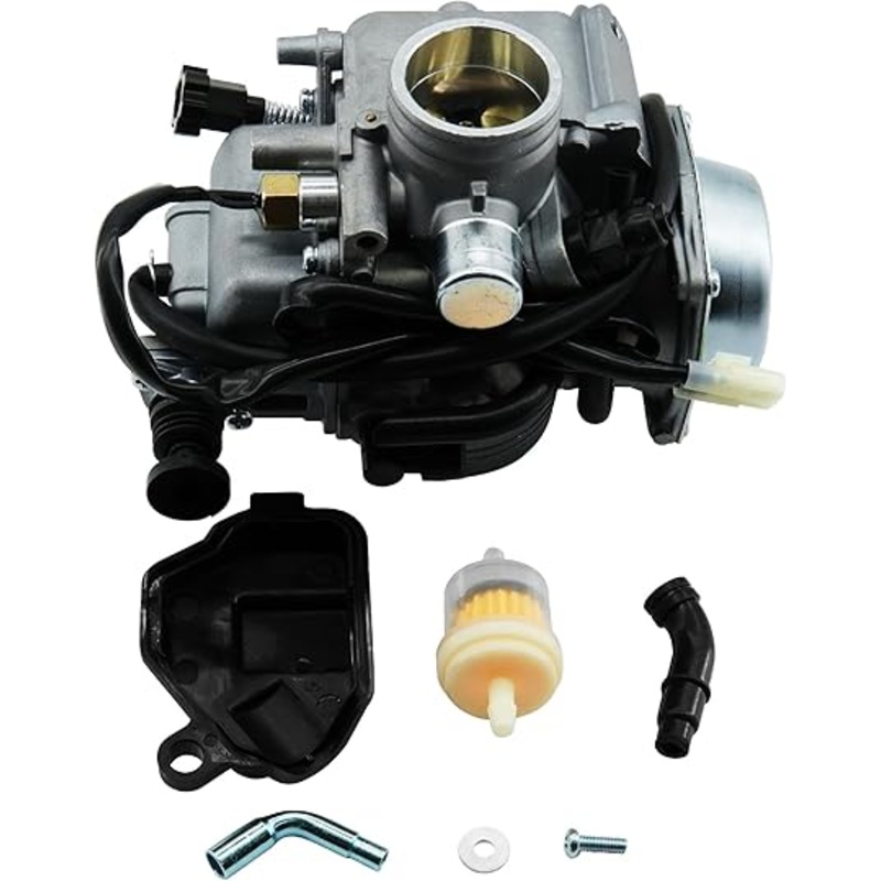 Carburetor Carb Compatible with Honda Rancher 350 TRX 350 FM TM TE FE 2001 2002 2003 2004 2005, #16100-HN0-A00, 16100-HN0-A02, 16100-HM5-L01