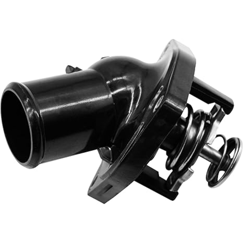 Engine Coolant Thermostat Housing Assembly Compatible with Toyota Land Cruiser/Sequoia/Tundra 2007-2012, Compatible with Lexus GS460 / GX460 / IS F / LS460 / LS600h / LX570