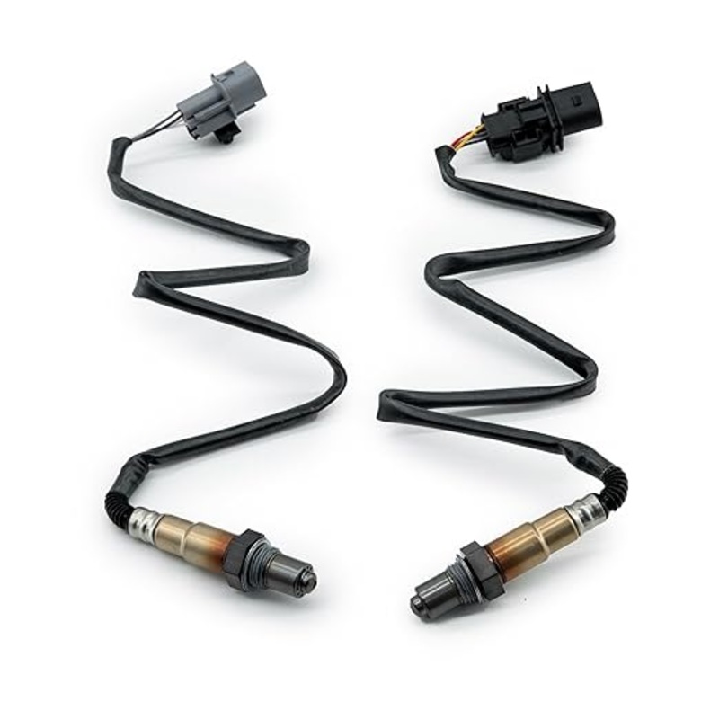 Upstream Downstream Air Fuel Ratio O2 Oxygen Sensor 234-5055 234-4568 Compatible with Hyundai Accent Veloster 1.6L 2012-2017 Kia Rio Soul 1.6L 2012-2018; Replace #234-4568 234-5055 392102B110