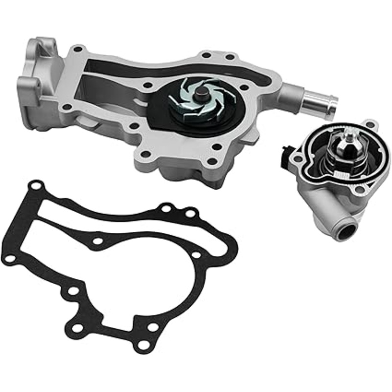 Water Pump & Thermostat Kit Fit for 2011-2016 Chevy Cruze 1.4L Turbo, 2013-2020 Buick Encore, 2012-2020 Sonic, 2013-2020 Trax, Replaces AW6662 25192709 55565336 902808 34709