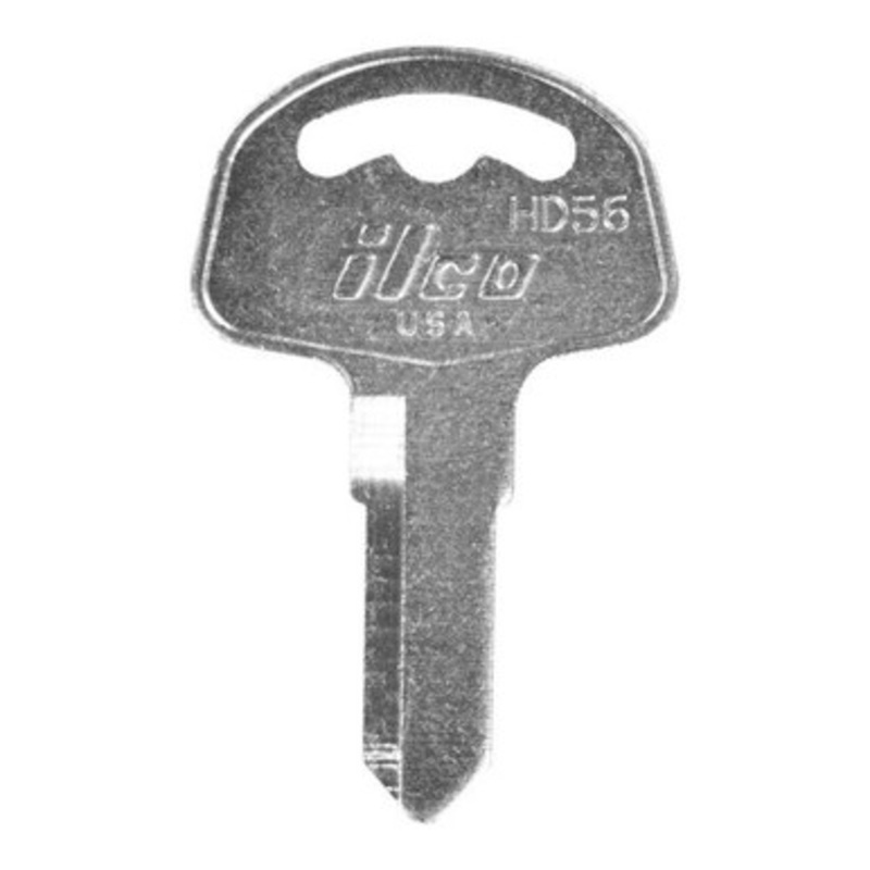 ILCO AF00003902 HD56 Motorcycle Mechanical Key, Pack of 10