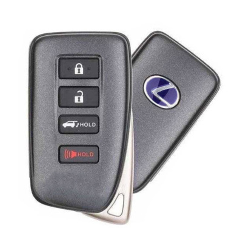 Lexus 4 Button Proximity Smart Key HYQ14FLB, 8990H-0E300, 315 MHz – Refurbished, Grade A