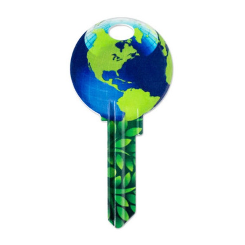 Lucky Line Key Shapes Earth- 5 Pack – Kwikset KW