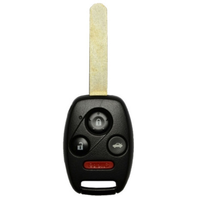 Honda/Acura 4 Button Remote Head Key HDO01 N5F-A05TAA 35118-TR0-A00 – Refurbished Recase