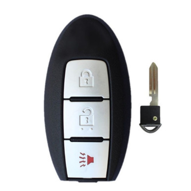 Nissan 3 Button Proximity Smart Key CWTWB1U825, 285E3-1LK0D, 433 MHz – Aftermarket