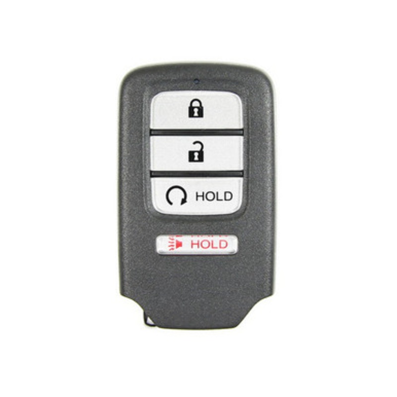 Honda 4-Button Smart Key No Memory A2C97488400 72147-T6Z-A11 433 MHz, Refurbished Recased