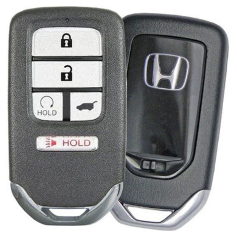 Honda 5 Button Smart Key Driver 2 KR5V2X V44, 72147-TG7-A11, 433 MHz – Refurbished, Grade A
