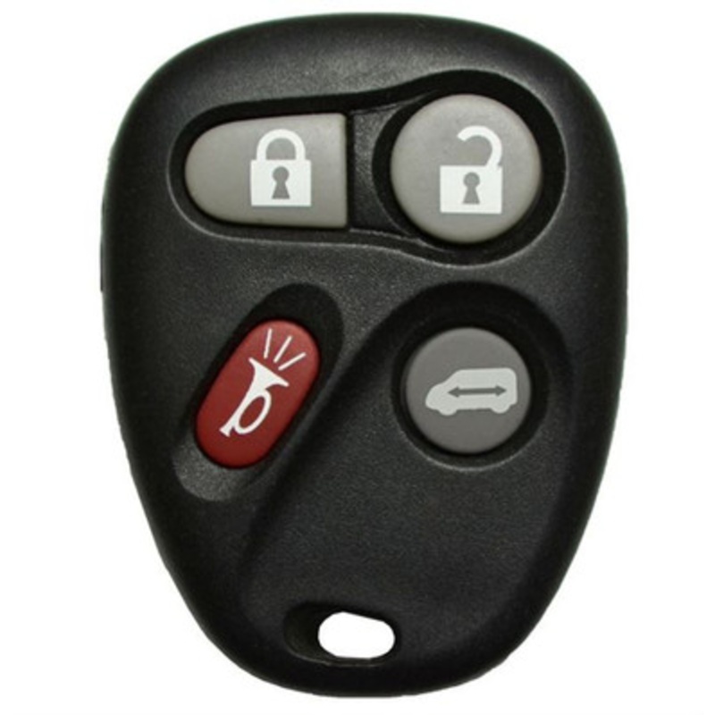 Chevrolet Oldsmobile Pontiac 4-Button Remote ABO0204T 10245953 – Refurbished Recase
