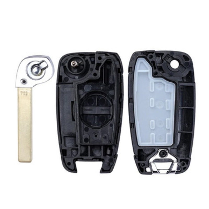 Hyundai 3-Button Replacement Shell For 95430-K2500, Standard Aftermarket