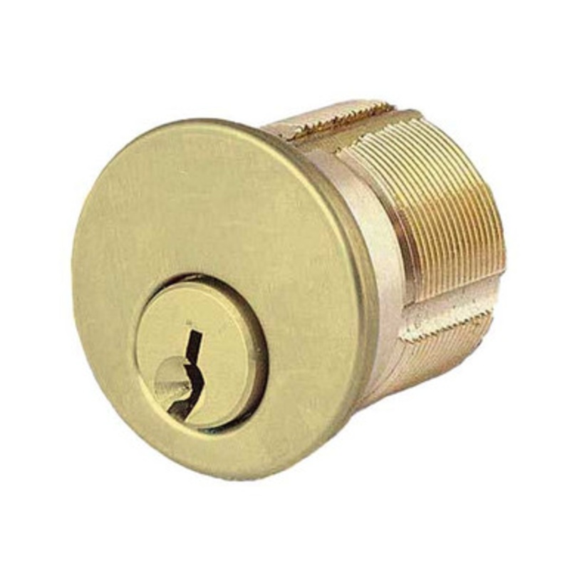 Kenaurd Premium Mortise Cylinder -1-1/4 – US3 – Polished Brass – (KW1)