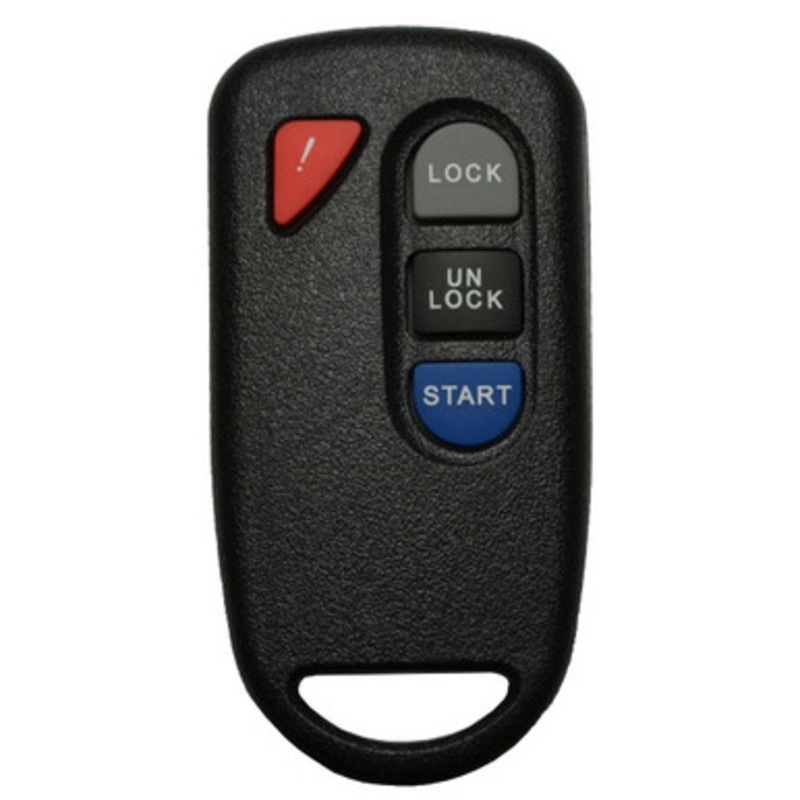 Mazda 4 Button Remote G0H-PCGEN2, 0000-8F-F06, 433 MHz – Refurbished, Grade A