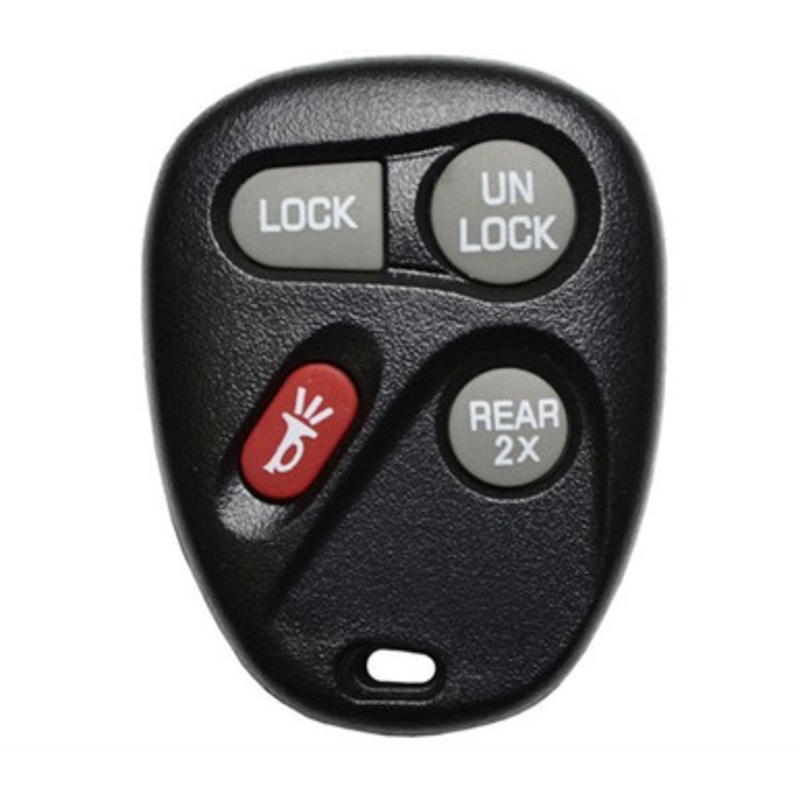Buick Cadillac Chevrolet 4-Button Remote ABO1502T 16207901-5 – Refurbished Recase