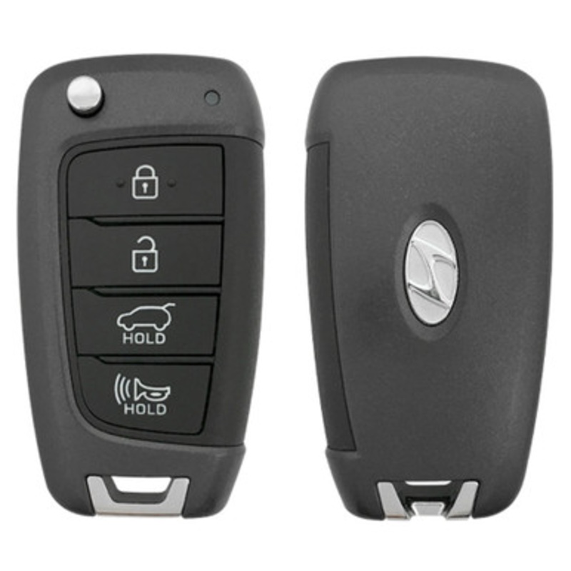Hyundai 4 Button Remote Flip Key TQ8-RKE-4F39, 95430-S2100, 433 MHz – Refurbished, Grade A