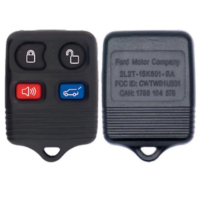 Ford Lincoln Mercury 4 Button Remote CWTWB1U313, CWTWB1U322, 2L2T-15K601-BA, 315 MHz – Refurbished, Grade A