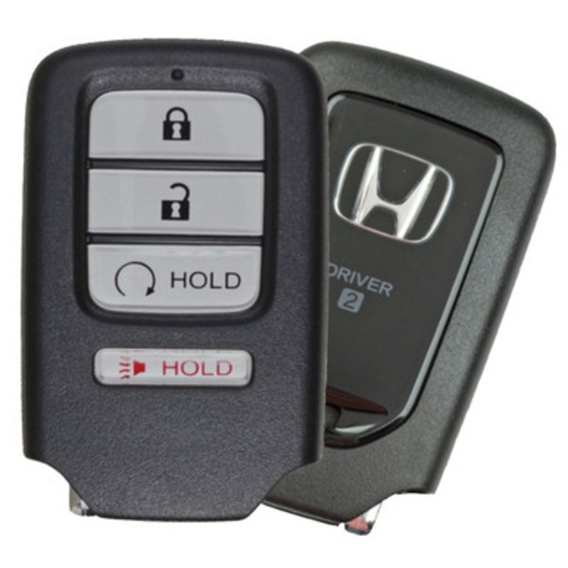 Honda 4 Button Driver 2 Smart Key KR5T41, 72147-T6Z-A71, 433 MHz – New, OEM