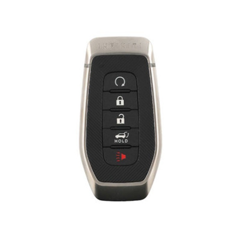Infiniti 5 Button Proximity Smart Key Remote KRSTXPZ3, 285E3-7JA8B, 433 MHz, Refurbished Grade A
