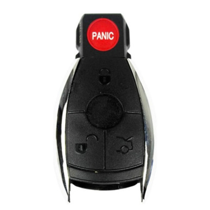 Mercedes 4 Button Replacement Shell Case