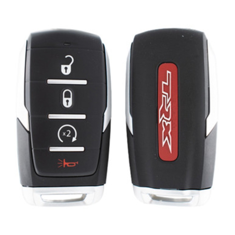 RAM 4 Button Smart Key OHT-4882056, 68462106AA, 433 MHz – New, OEM