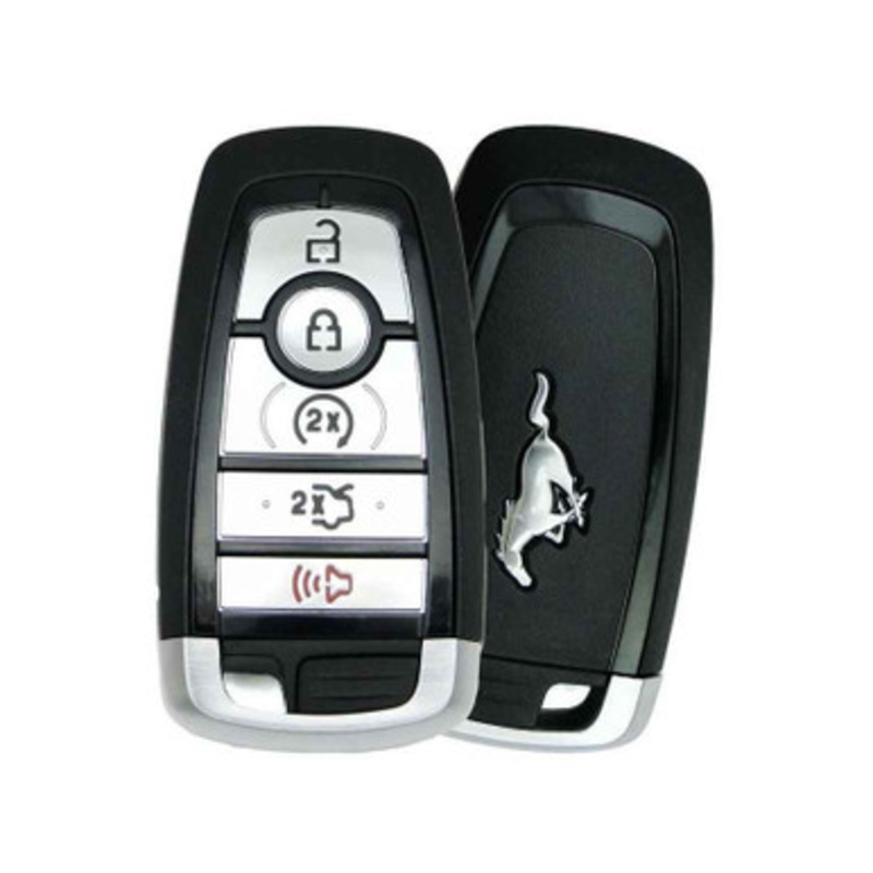 Ford Mustang 5 Button Smart Key With Motion Sensing M3N-A3C054339, 164-R8324, 902 MHz – Refurbished, Grade A
